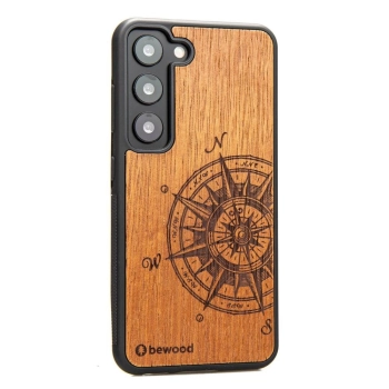 Etui drewniane na Samsung Galaxy S23 Bewood Traveler Merbau