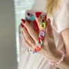 Color Chain Case żelowe elastyczne etui z łańcuchem łańcuszkiem zawieszką do iPhone 13 Pro Max wielokolorowy (4)