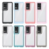 Outer Space Case etui Xiaomi Poco F4 5G pokrowiec z elastyczną ramką niebieskie
