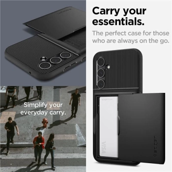 Etui Spigen Slim Armor CS na Samsung Galaxy S23 FE - czarne