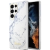 Etui Guess Marble Collection na Samsung Galaxy S23 Ultra - białe