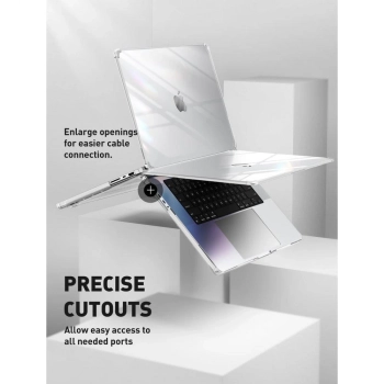 Etui Supcase Unicorn Beetle Clear na Macbook Pro 14'' 2021-2023 - przezroczyste