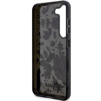 Etui Guess Flower Collection na Samsung Galaxy S23 - czarne