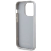 Etui Guess Strass Metal Logo na iPhone 15 Pro - srebrne