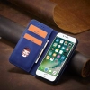 Magnet Fancy Case etui do iPhone SE 2022 / SE 2020 / iPhone 8 / iPhone 7 pokrowiec portfel na karty kartę podstawka niebieski