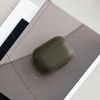 Etui UNIQ Terra Genuine Leather na AirPods Pro - oliwkowe