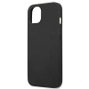 Etui AMG Leather Hot Stamped na iPhone 13 mini - czarne