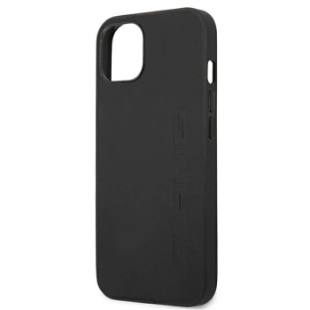 Etui AMG Leather Hot Stamped na iPhone 13 - czarne
