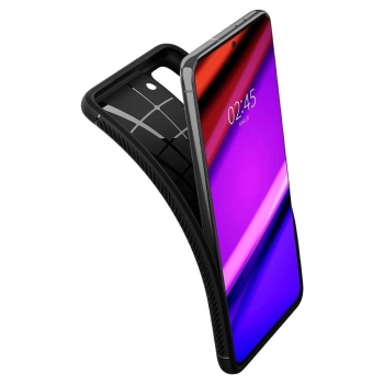 Etui Spigen Rugged Armor na Samsung Galaxy S21 - czarny mat