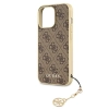 Etui Guess 4G Charms Collection na iPhone 13 Pro / iPhone 13 - brązowe