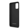 Etui Mercedes Wood Line Walnut na Samsung Galaxy S20+ - brązowe
