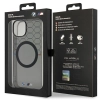 Etui BMW Pattern MagSafe na iPhone 15 / 14 / 13 - szare
