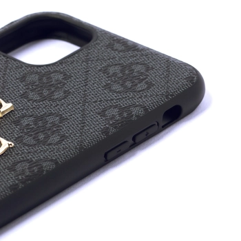 Etui Guess 4G Big Metal Logo na iPhone 11 / Xr - szare