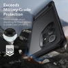 Etui ESR Armor Kickstand na Samsung Galaxy S24 Ultra - przezroczysto-czarne