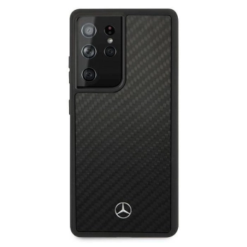 Etui Mercedes Dynamic Line na Samsung Galaxy S21 Ultra - czarne