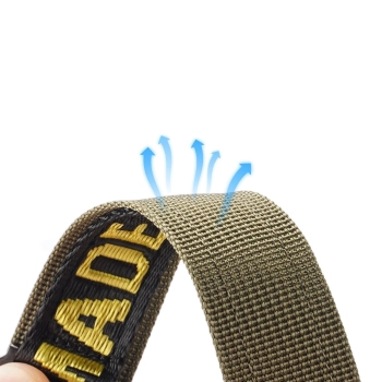 Dux Ducis Strap (Outdoor Version) pasek Apple Watch Ultra, SE, 9, 8, 7, 6, 5, 4, 3, 2, 1 (49, 45, 44, 42 mm) nylonowa opaska bransoleta żółta