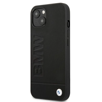 Etui BMW Signature Logo Imprint na iPhone 13 - czarne