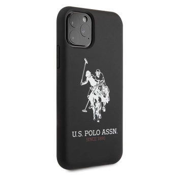 Etui U.S. Polo Assn. Silicone Collection na iPhone 11 Pro - czarne