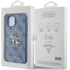 Etui Guess 4G Big Metal Logo na iPhone 15 / 14 / 13 - niebieskie
