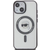 Etui Karl Lagerfeld IML Karl's Head MagSafe do iPhone 15 Plus - przezroczyste