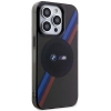 Etui BMW Tricolor Stripes MagSafe na iPhone 14 Pro - szare