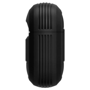 Etui Spigen Rugged Armor na Apple AirPods Pro 1 - czarny mat