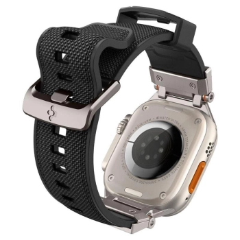 Pasek Spigen Durapro Armor na Apple Watch 4/5/6/7/8/9/SE/ Ultra (42/44/45/49 mm) - czarne