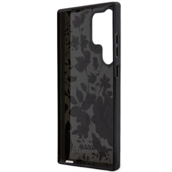 Etui Guess Flower Collection na Samsung Galaxy S23 Ultra - czarne