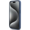 Etui Guess 4G Stripe Collection na iPhone 15 Pro - niebieskie