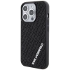 Etui Karl Lagerfeld 3D Rubber Multi Logo na iPhone 15 Pro - czarne