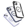 Etui iPhone 15 Plus magnetyczny pokrowiec MagSafe z klapką Dux Ducis Skin X Pro - fioletowy