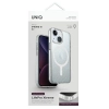 Etui UNIQ LifePro Xtreme Magclick Charging do iPhone 15 - przezroczysto-srebrne