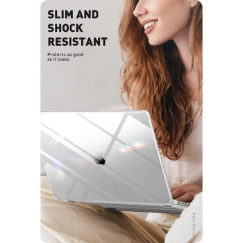 Etui Supcase Unicorn Beetle Clear na Macbook Pro 14'' 2021-2023 - przezroczyste
