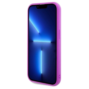 Etui Guess Disco Metal Script na iPhone 14 Pro - fuksjowe