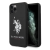 Etui U.S. Polo Assn. Silicone Collection na iPhone 11 Pro - czarne