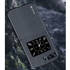 Dux Ducis Fino etui Motorola Razr 2022 pokrowiec z silikonową ramką czarne