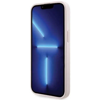 Etui Guess Crossbody 4G Metal Logo na iPhone 14 - różowe