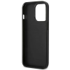 Etui U.S. Polo Assn. Leather Stitch na iPhone 14 Pro - granatowe