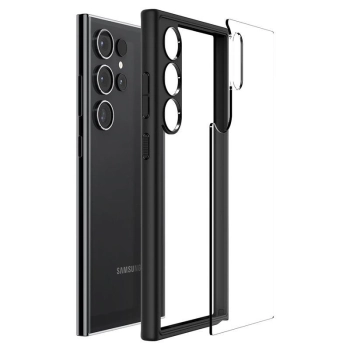 Etui Spigen Ultra Hybrid na Samsung Galaxy S24 Ultra - czarny mat