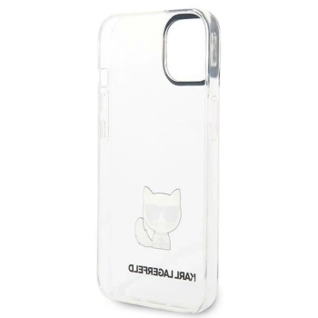 Etui Karl Lagerfeld Choupette Body na iPhone 14 Plus - przezroczyste