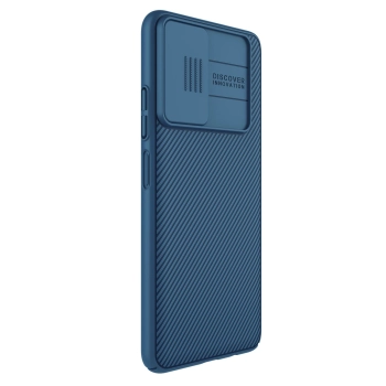 Nillkin CamShield Case etui pokrowiec osłona na aparat kamerę Xiaomi Redmi Note 11T 5G / Note 11S 5G / Note 11 5G (China) / Poco M4 Pro 5G niebieski