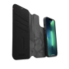 Etui Decoded Detachable Wallet Case skórzane z MagSafe z klapką do iPhone 14 Plus - czarne