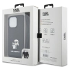 Etui Karl Lagerfeld Crossbody Saffiano Metal Pin Karl&Choupette na iPhone 13 Pro / iPhone 13 - czarne