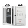 Etui Guess 4G Stripe na iPhone 13 - szare