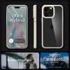 Etui Spigen Ultra Hybrid na iPhone 15 Pro - beżowe