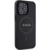 Etui Guess Saffiano MagSafe na iPhone 13 Pro Max - czarne