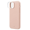 Etui UNIQ Lino Hue Magclick Charging na iPhone 14 Plus - różowe