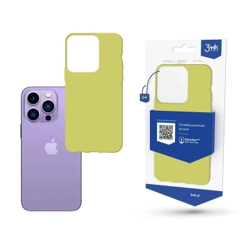 Etui 3mk Matt Case na iPhone 14 Pro Max - żółte