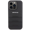 Etui AMG Leather Debossed Lines do iPhone 15 Pro - czarne