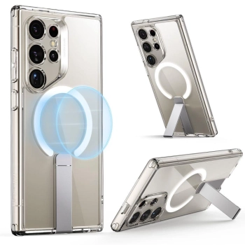 Etui ESR Flickstand Boost Halolock na Samsung Galaxy S24 Ultra - przezroczyste